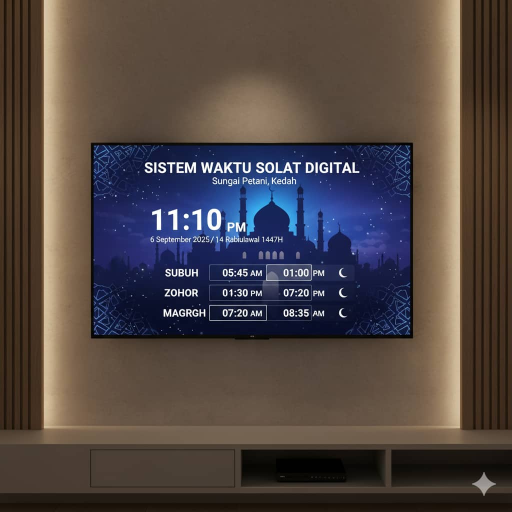 Sistem Digital Masjid